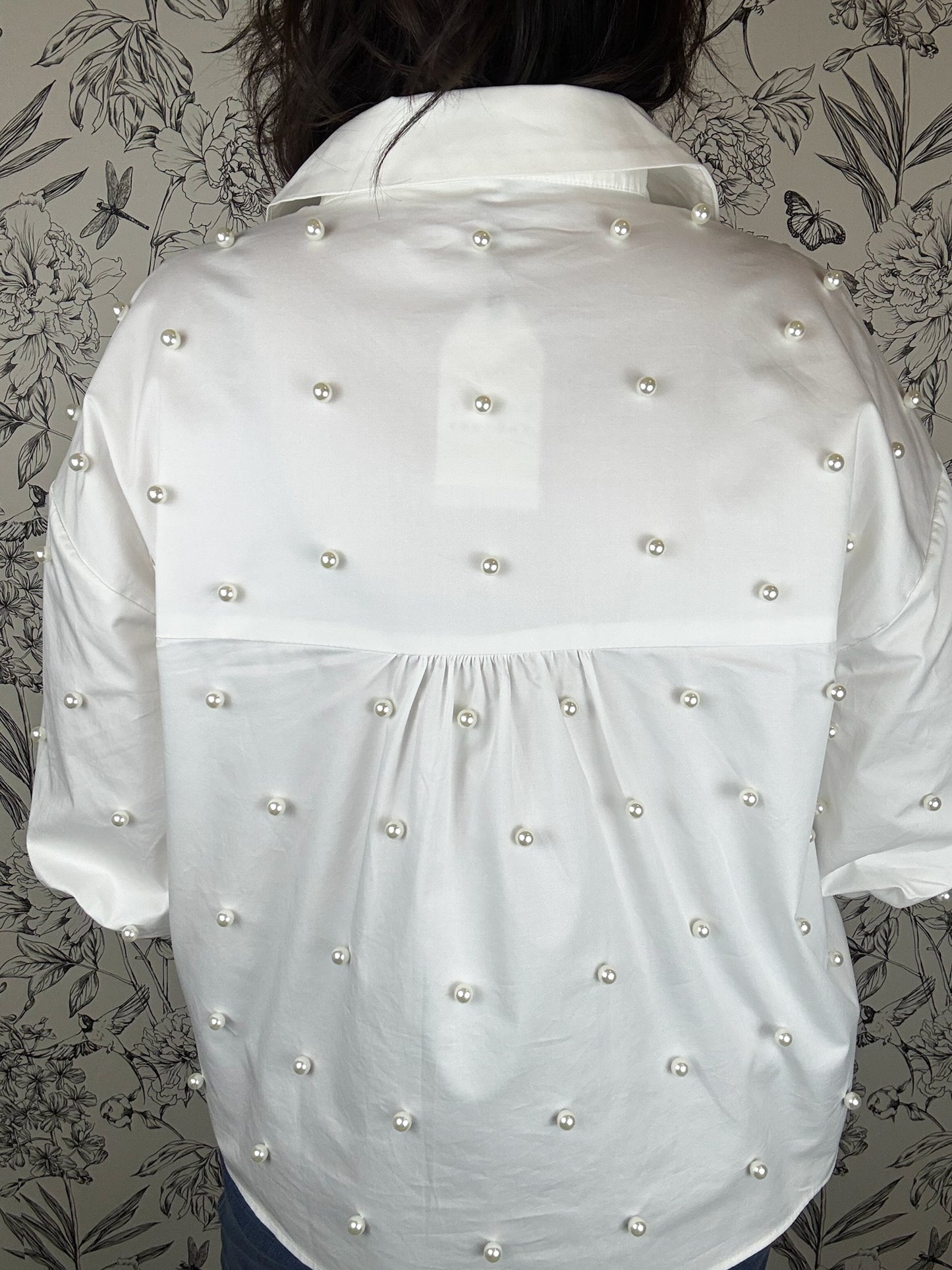 Pearl Behavior Studded Top