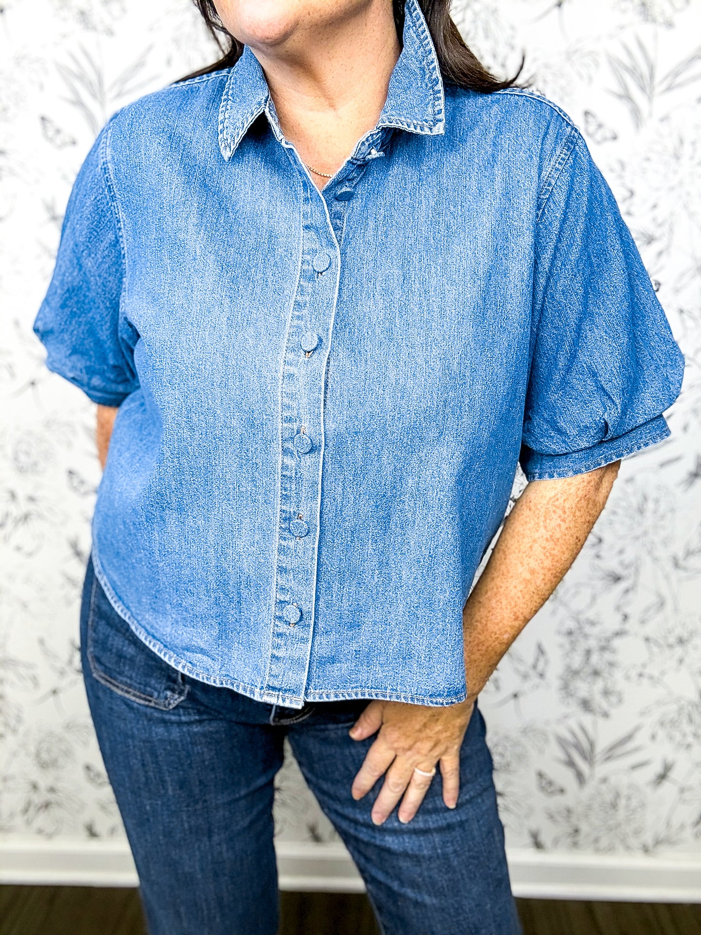 Denim Days Button Up