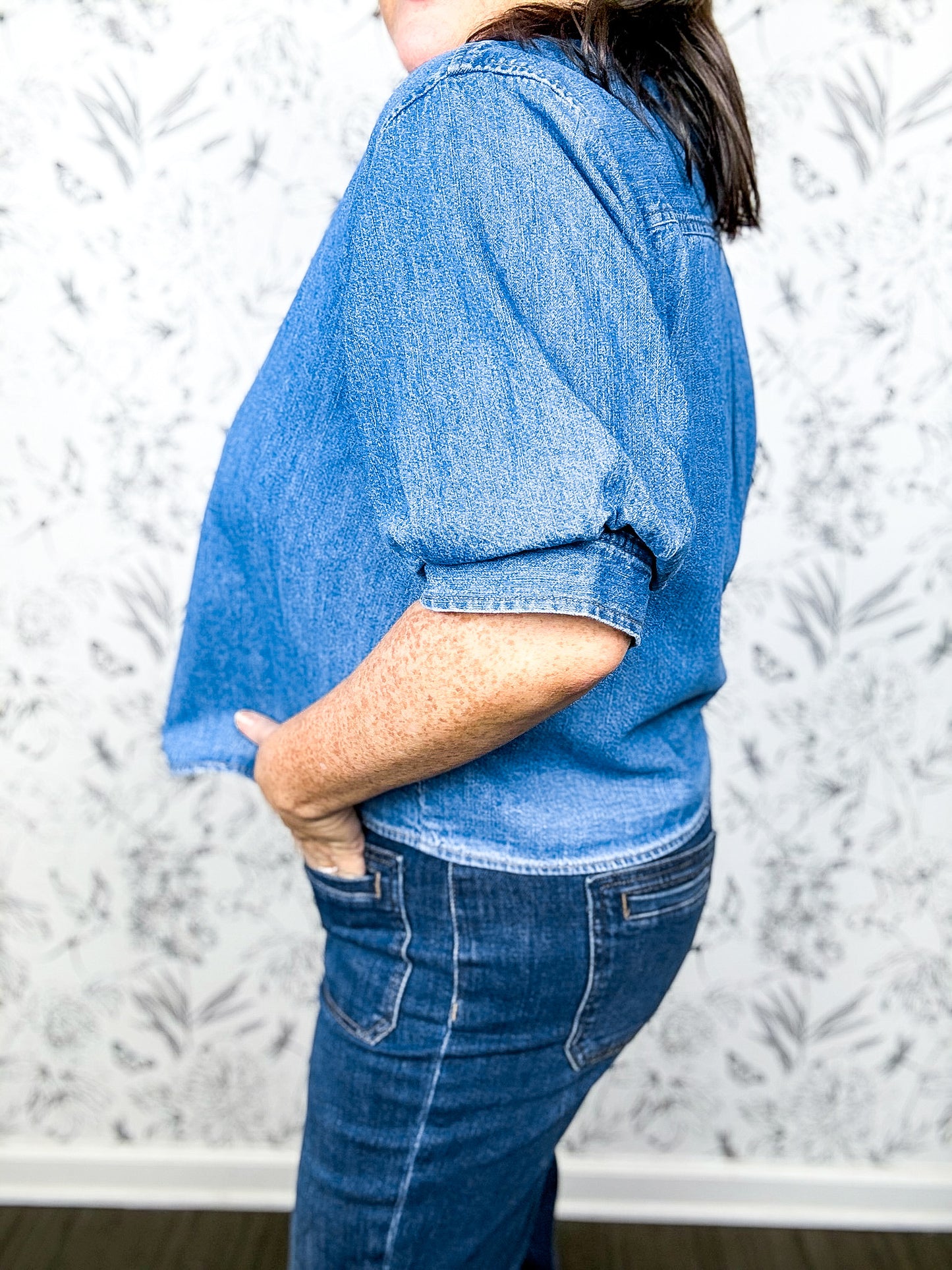 Denim Days Button Up