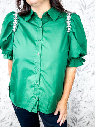 Emerald Society Blouse