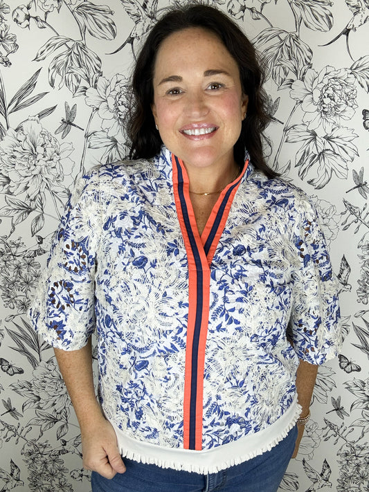 Riviera Bloom Blouse
