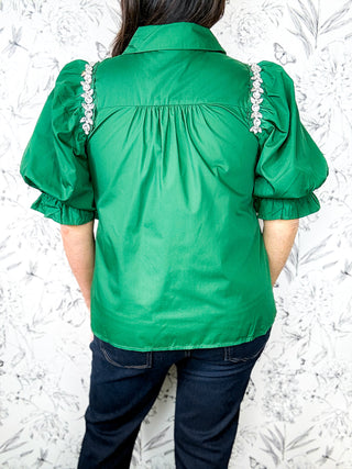 Emerald Society Blouse