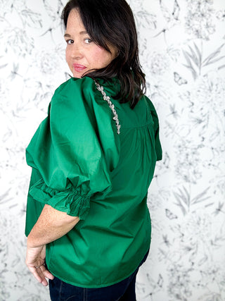 Emerald Society Blouse