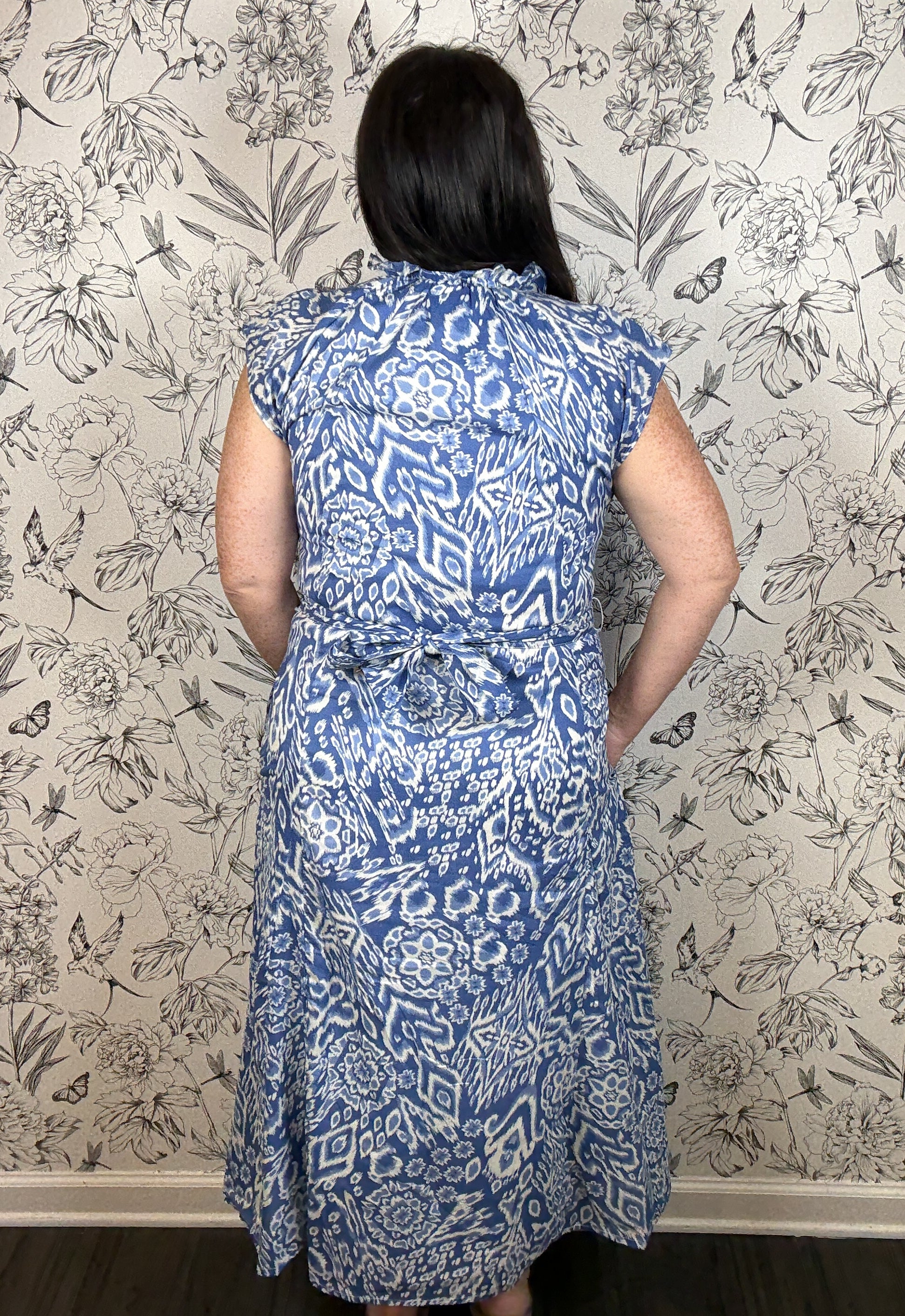 Blue Harvest Tailored Shirt Dress - Best & Co. Boutique