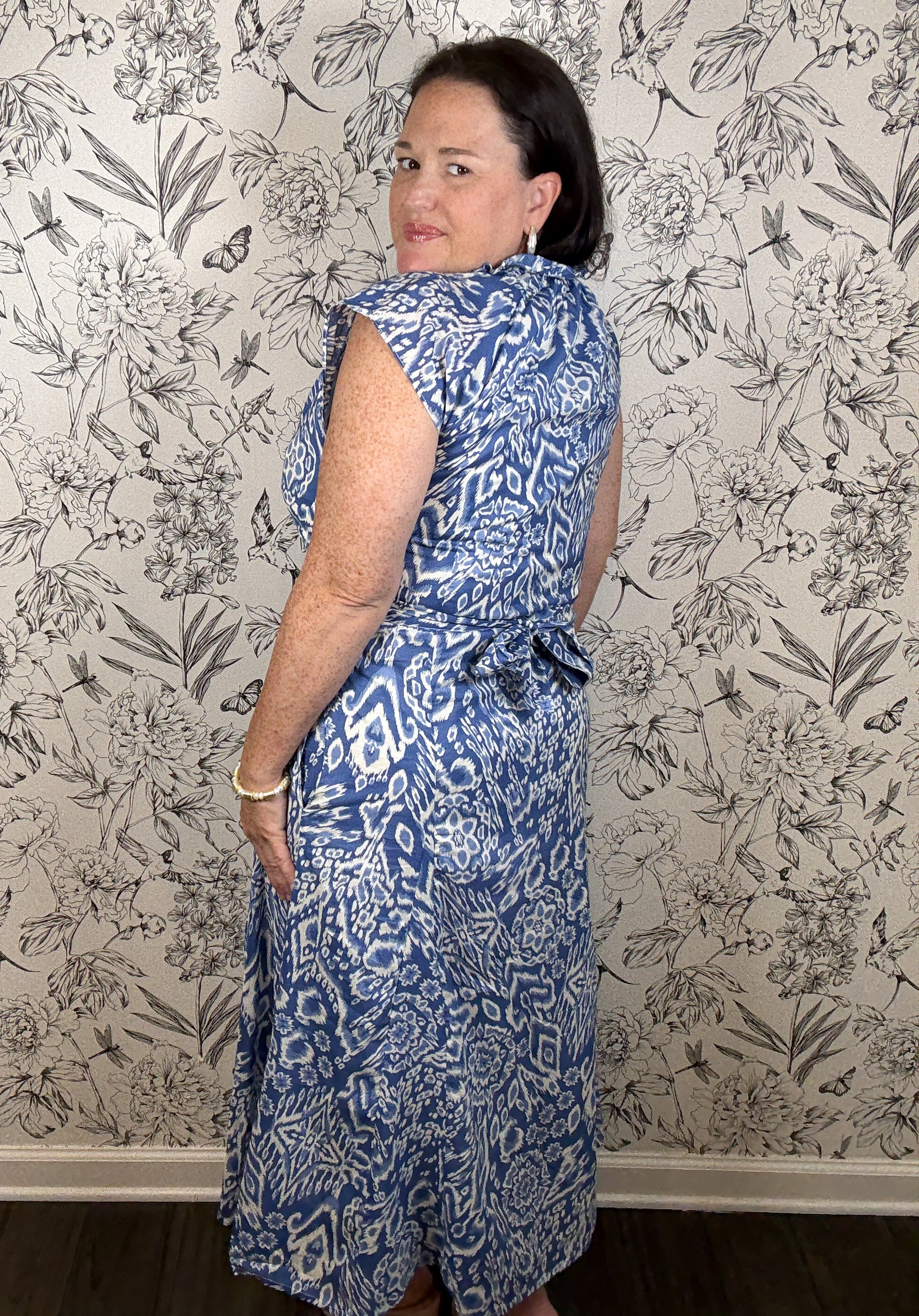Blue Harvest Tailored Shirt Dress - Best & Co. Boutique