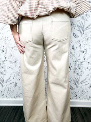 Well Woven Trousers | Ecru