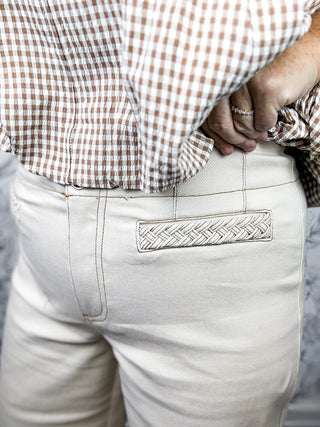 Well Woven Trousers | Ecru