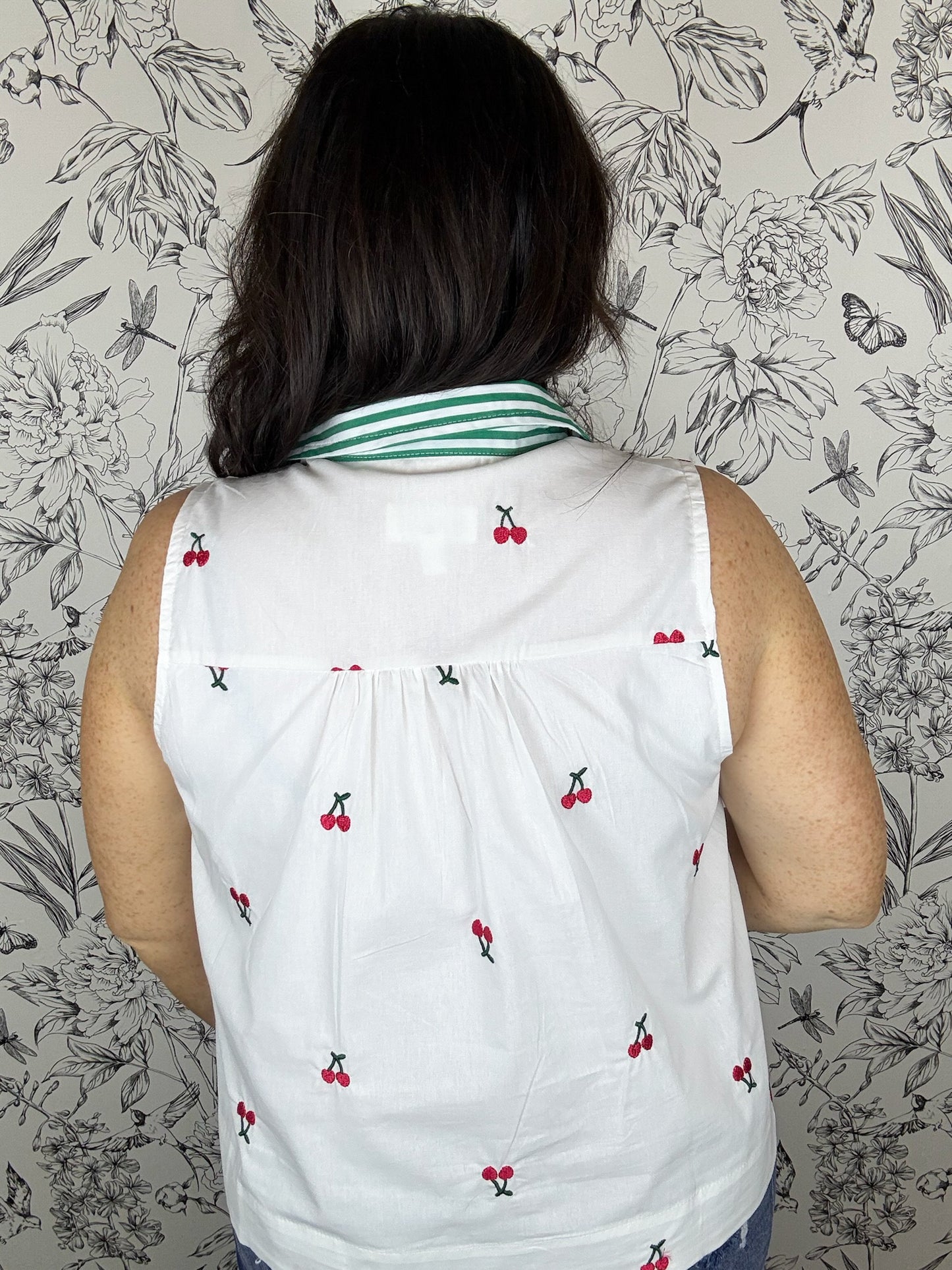 Cherry on Top Collared Tank