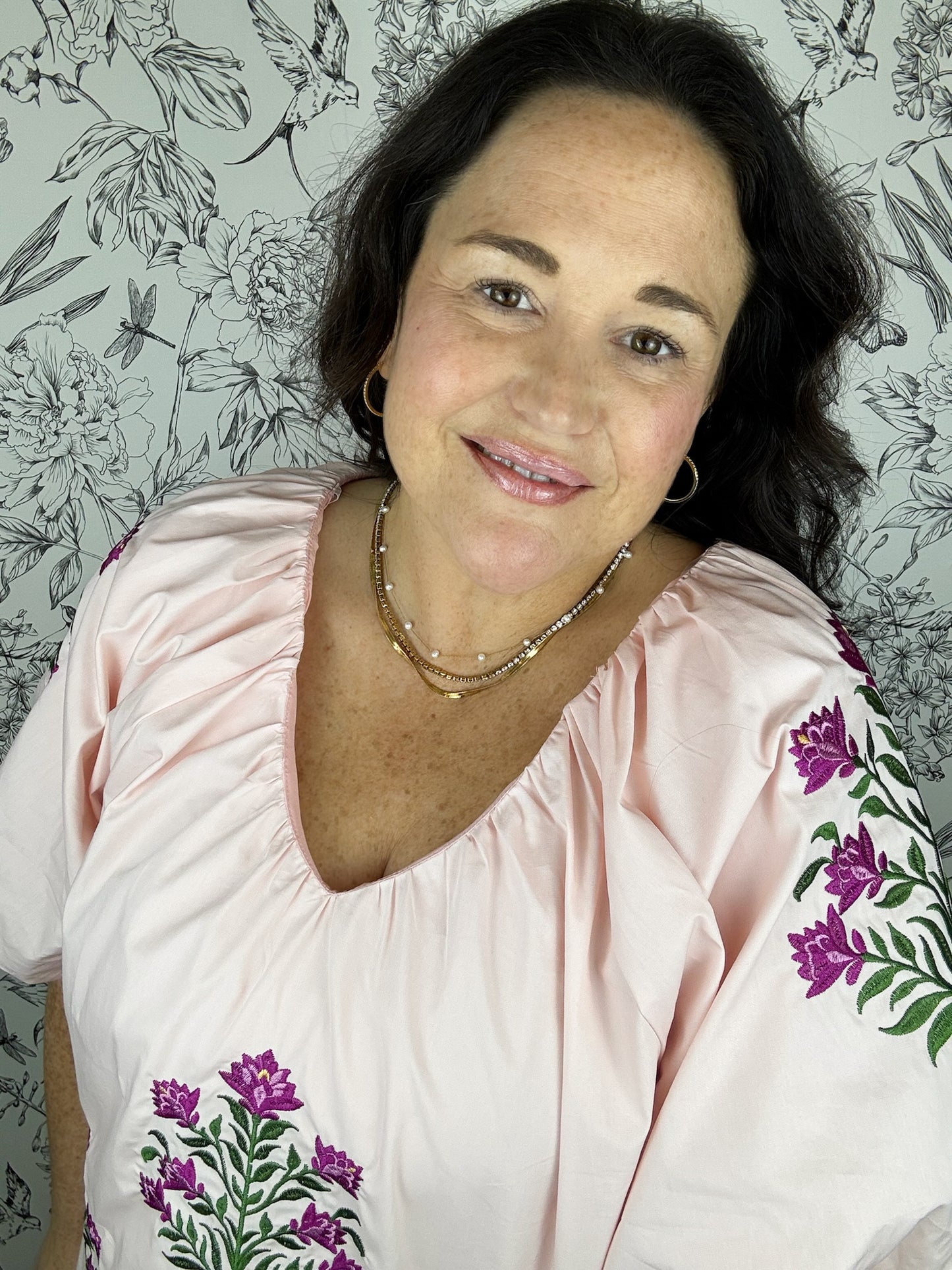 Blush Market Blouse
