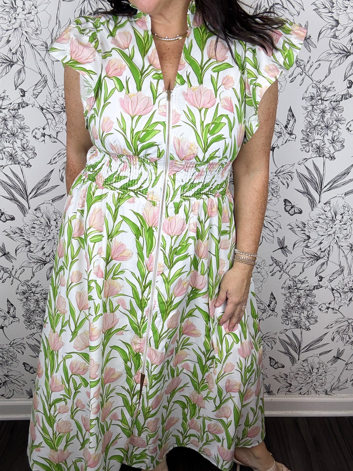 Tulip Season Midi Dress