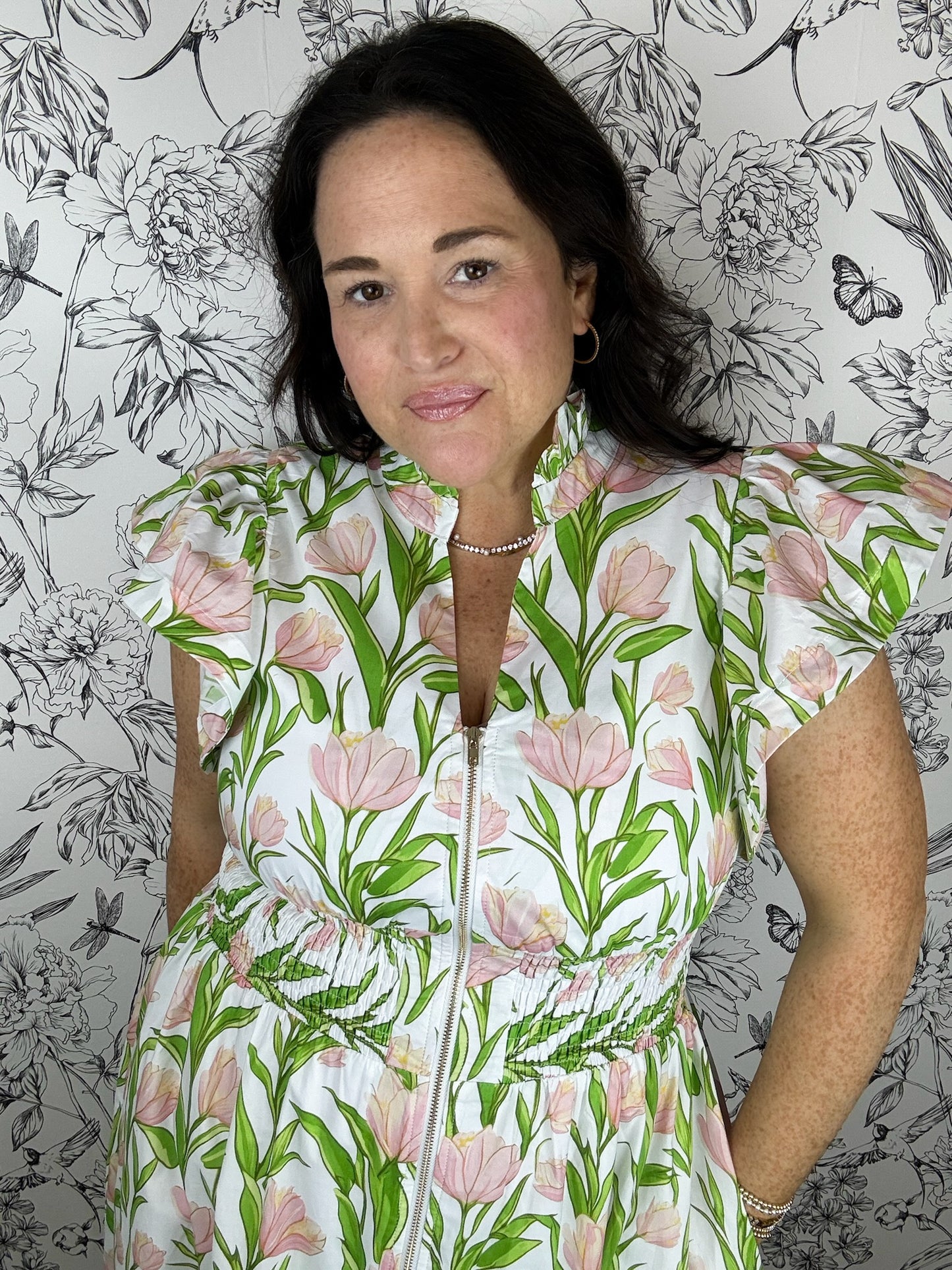 Tulip Season Midi Dress
