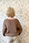 Exposed Seam V-neck Sweater - Best & Co. Boutique