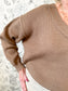 Exposed Seam V-neck Sweater - Best & Co. Boutique