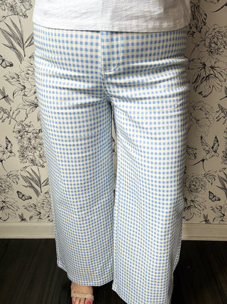 Breezy Picnic Gingham Pants