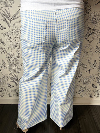 Breezy Picnic Gingham Pants