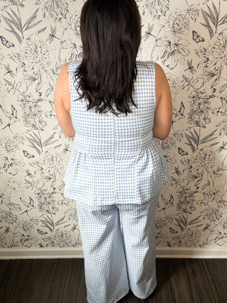Breezy Picnic Gingham Pants