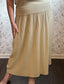 Pistachio Spritz Pleated Midi