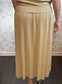Pistachio Spritz Pleated Midi