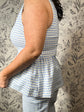 Breezy Picnic Gingham Peplum
