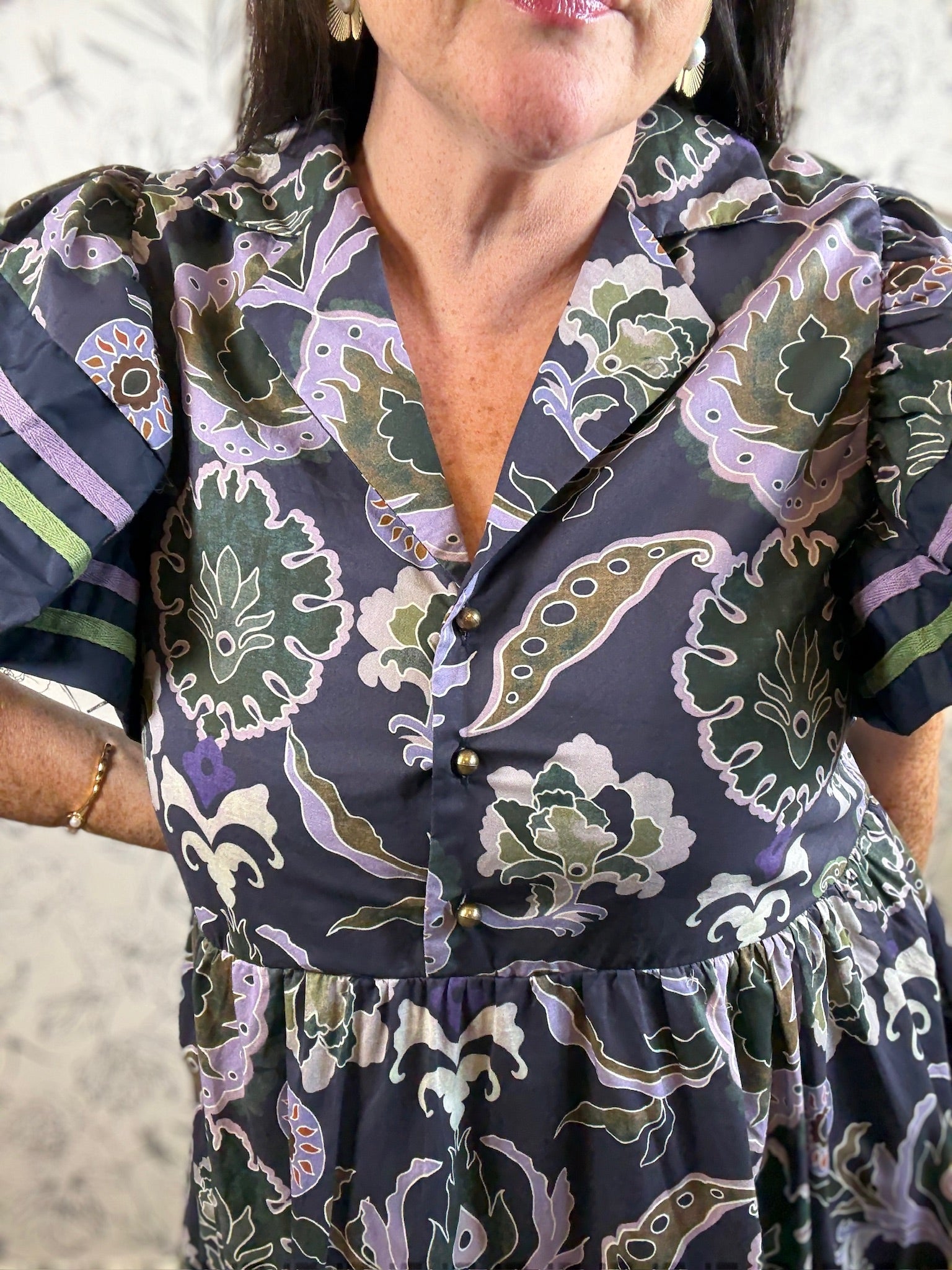Dusty Dahlia Midi - Best & Co. Boutique