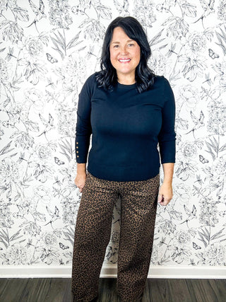 Spot On Leopard Trousers