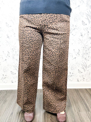 Spot On Leopard Trousers