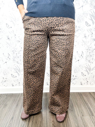 Spot On Leopard Trousers