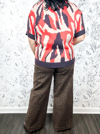 Spot On Leopard Trousers