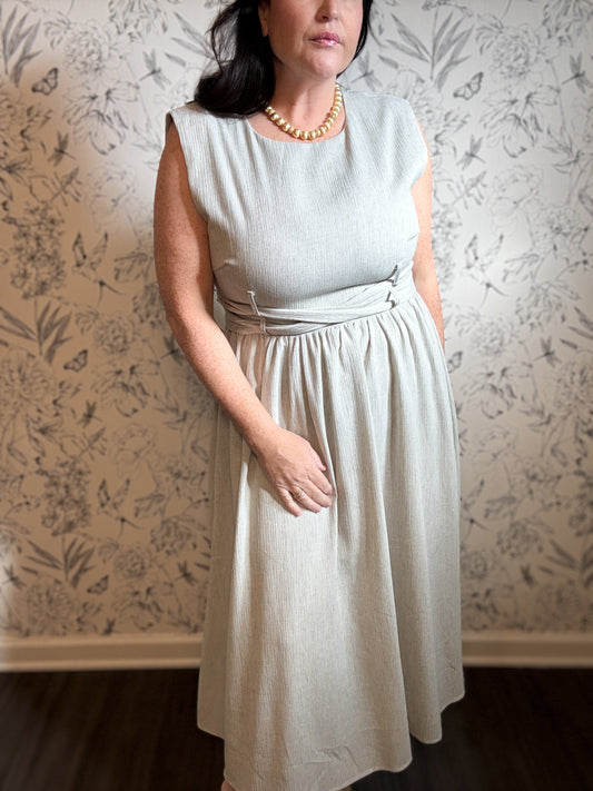 Luminous Linen Midi - Best & Co. Boutique
