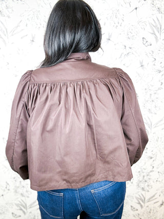 Blythe Scalloped Mock Neck