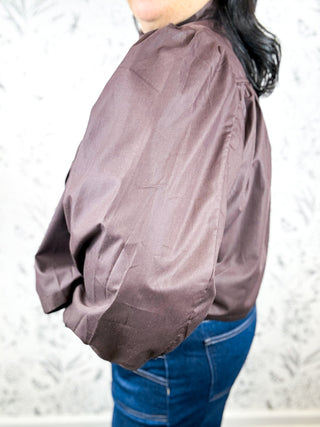 Blythe Scalloped Mock Neck