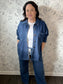 All Day Knit Denim Shacket