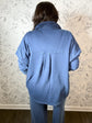 All Day Knit Denim Shacket