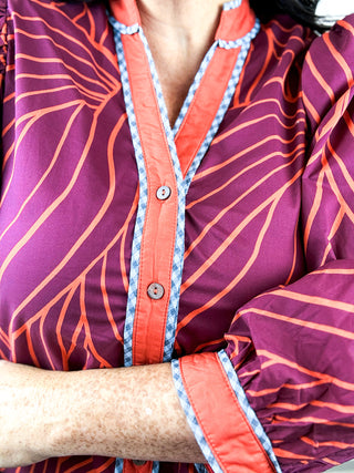 Sway Burgundy Blouse