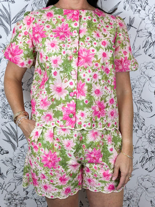 Palm Court Jacquard Shorts