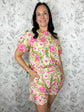 Palm Court Jacquard Blouse