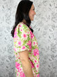 Palm Court Jacquard Blouse