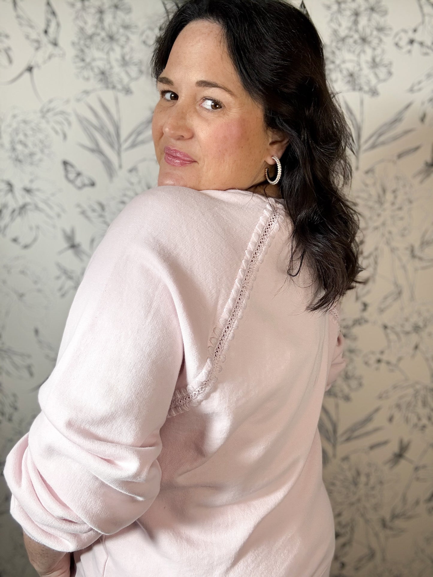 All Around Sweatshirt Soft Pink