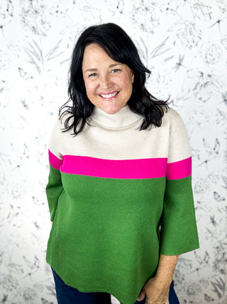 Color Me Cozy Mock Neck