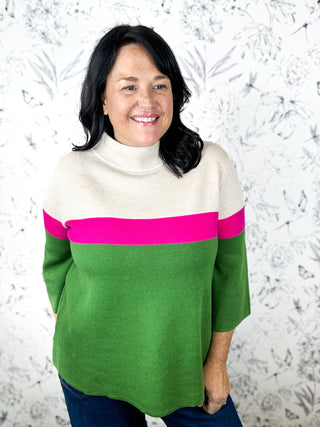 Color Me Cozy Mock Neck
