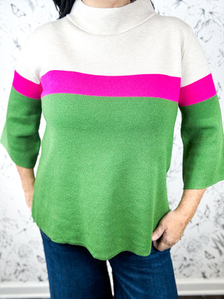 Color Me Cozy Mock Neck