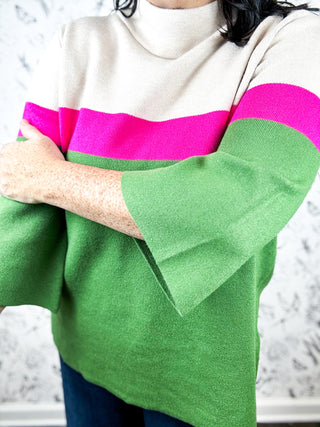 Color Me Cozy Mock Neck