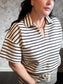 Charcoal Lines Top