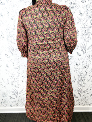 Pressed Petals Midi Dress