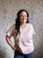 Rosewater Basic Tee - Best & Co. Boutique