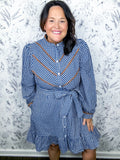 Bluegrass Belle Scalloped Mini Dress
