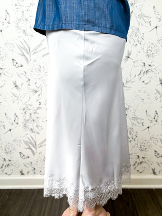 Silver Bells Slip Skirt