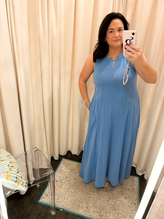 Waters Edge Midi Dress | Marina
