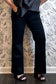 Kelsey Black Ankle Flare - Best & Co. Boutique