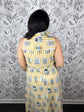Sunshine Palms Striped Midi Dress